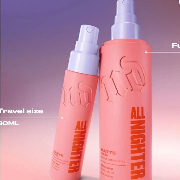 Urban Decay All Nighter Setting Spray Matte Finish- Travel Size - Picture 10 of 11